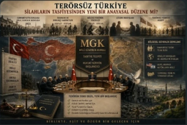 TERÖRSÜZ TÜRKİYE:SİLAHLARIN TASFİYESİNDEN YENİ BİR ANAYASAL DÜZENE Mİ?