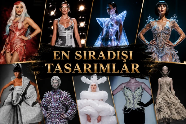 En Sıradışı Kıyafet Tasarımlarıyla Moda Tarihine Yolculuk