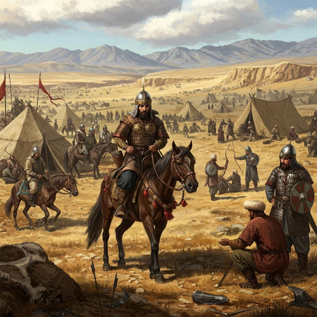 5. Bilge Kağan (683–734)

Göktürk Devleti'nin önemli hükümdarlarından biridir. Orhun Yazıtları aracılığıyla Türk tarihine ve kültürüne önemli miras bırakmıştır.