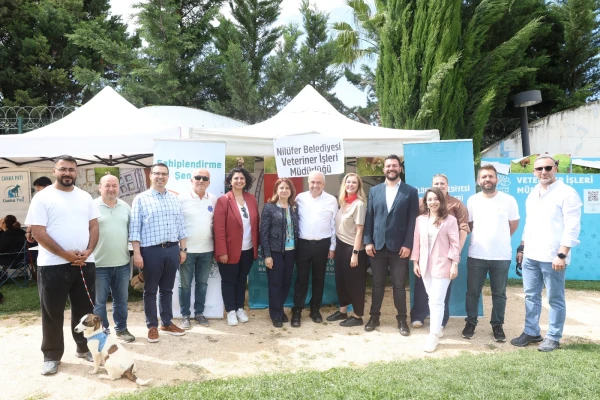 Bursa Nilüfer'de Sahiplendirme Şenliği’nde can dostlara yeni yuva