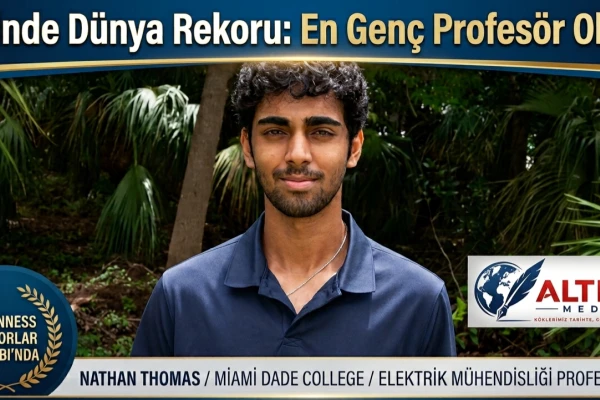 18'inde Dünya Rekoru: En Genç Profesör Oldu!