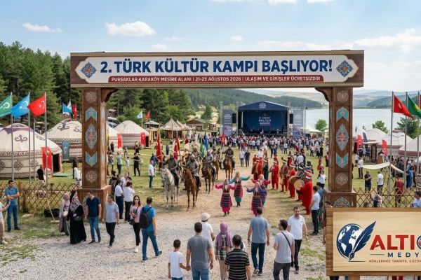 2. Türk Kültür Kampı Başlıyor!