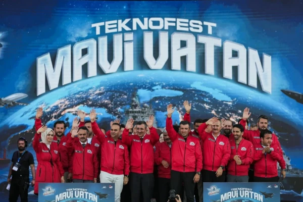 343 bin kişi TEKNOFEST Mavi Vatan’da Festival Coşkusuna Ortak Oldu