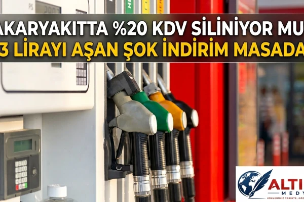 Akaryakıtta Yüzde 20 KDV Siliniyor mu? Şok İndirim Masada!
