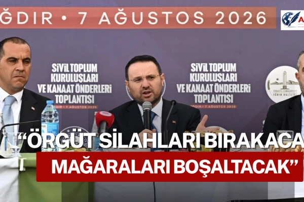 Akın Gürlek: Örgüt Silahları Bırakacak, Mağaraları Boşaltacak