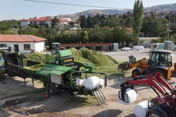 Ankara’da Hayvan Yetiştiricilerine Silaj Desteği