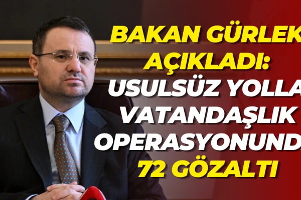 Bakan Gürlek: 687 Kişinin Vatandaşlığının İptali İçin Yasal Süreç Başlatıldı