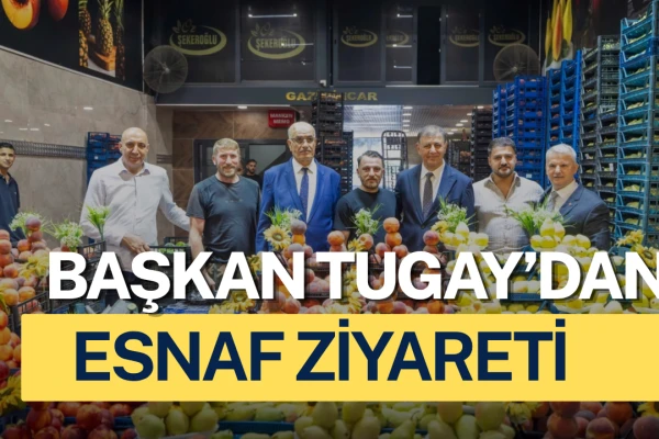 Başkan Tugay İzmir’in Hal Esnafıyla Buluştu