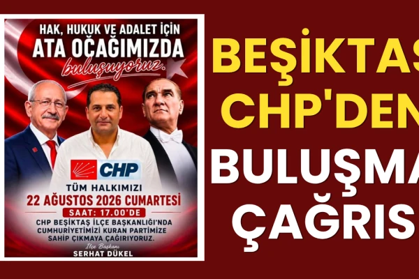 Beşiktaş CHP'den Buluşma Çağrısı
