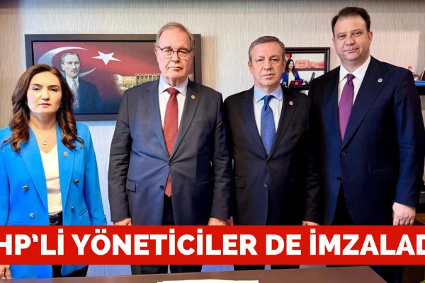 CHP Grubu Da Çerçeve Yasa Teklifini İmzaladı