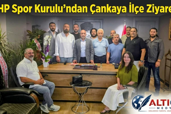 CHP Spor Kurulu'ndan Çankaya İlçe Ziyareti