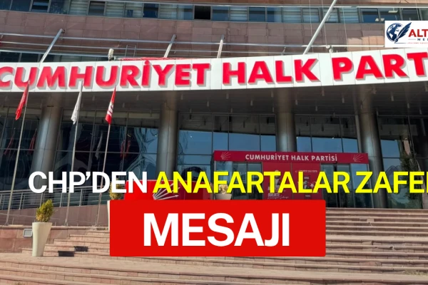 CHP’den Anafartalar Zaferi Mesajı