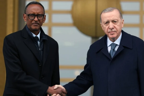 Cumhurbaşkanı Erdoğan Kagame İle Görüştü