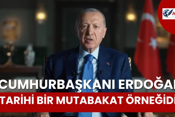 Cumhurbaşkanı Erdoğan: Milli Dayanışma Kanunu Tarihi Bir Mutabakat Örneğidir