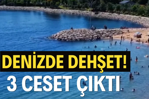 Darıca Sahilinde Dehşet! Denizden 3 Ceset Çıktı!