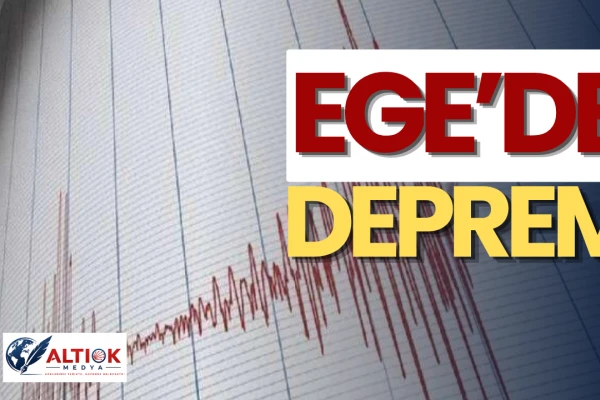 Ege'de 4,1 Büyüklüğünde Deprem!