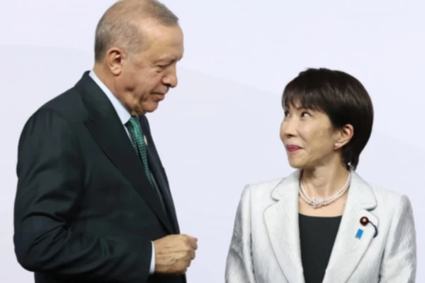 Erdoğan, Japonya Başbakanı Takaiçi İle Görüştü
