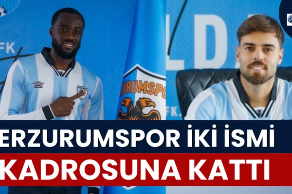 Erzurumspor, Cardoso ve Owusu İle Sözleşme İmzaladı