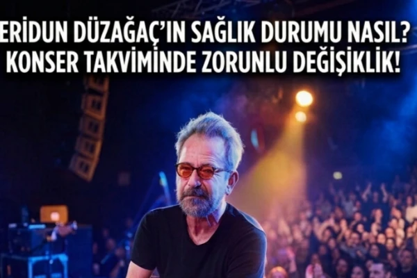 Feridun  Düzağaç Rahatsızlandı! Konser Takvimi Değişti