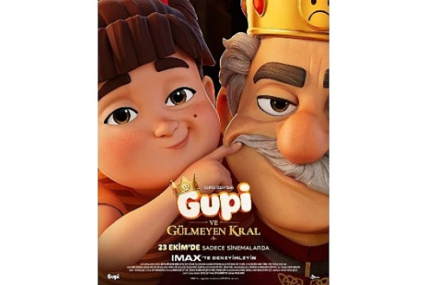 Gupi ve Gülmeyen Kral Türkiye'nin ilk IMAX® Animasyon Filmi Oluyor