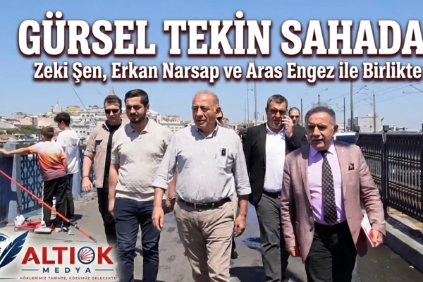 Gürsel Tekin Sahada!