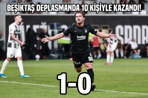 Kara Kartal'dan UEFA Yolunda Avantajlı Galibiyet!