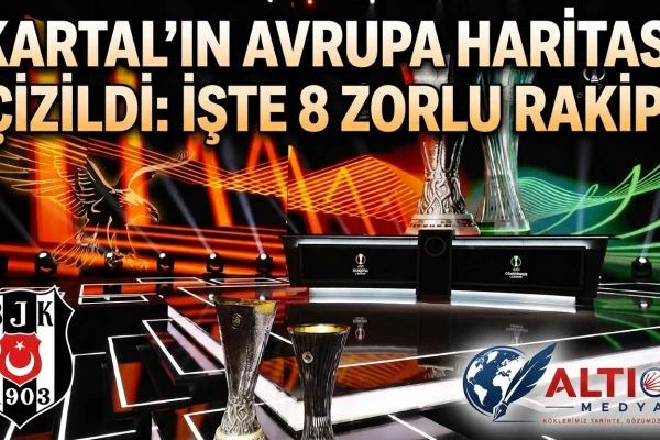 Kartal'ın Avrupa Haritası Çizildi: İşte 8 Zorlu Rakip!