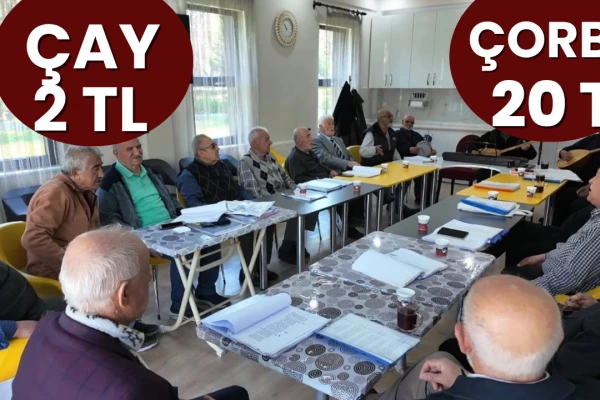 Kayseri Emekliler Kafeteryası'na Büyük İlgi