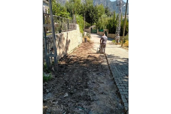Kemer’de Altyapı Çalışmaları
