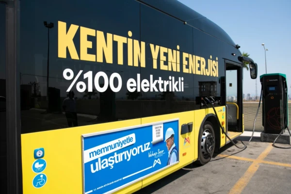 Mersin’de Elektrikli Otobüslerle Hem Bütçe Hem Çevre Korunuyor