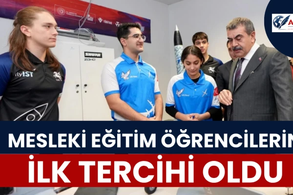 Mesleki Eğitim Öğrencilerin İlk Tercihi Oldu