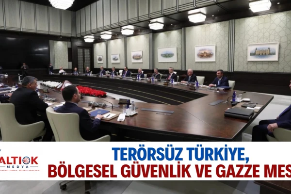 MGK'dan 8 Maddelik Bildiri