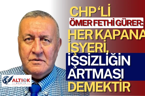 Ömer Fethi Gürer'den 'Konkordato' Vurgusu