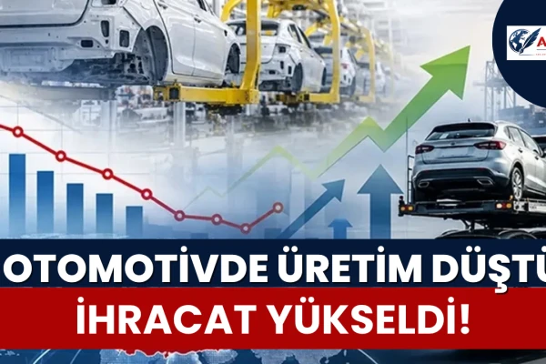 Otomotivde Üretim Düştü, İhracat Yükseldi!