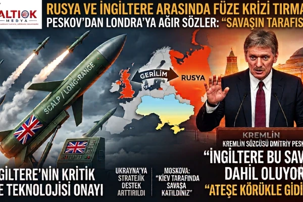 Peskov'dan Londra'ya Ağır Sözler: Savaşın Tarafısınız!