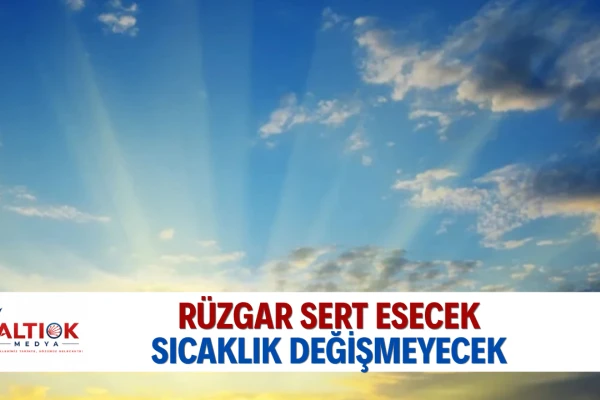 Rüzgar Sert Esecek, Sıcaklık Değişmeyecek