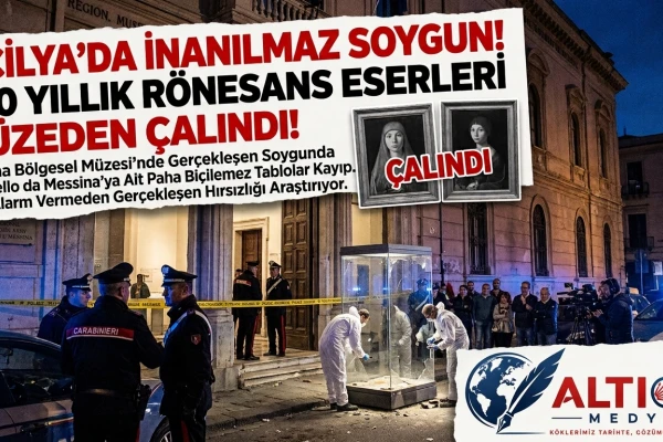 Sicilya’da İnanılmaz Soygun! 500 Yıllık Rönesans Eserleri Müzeden Çalındı!