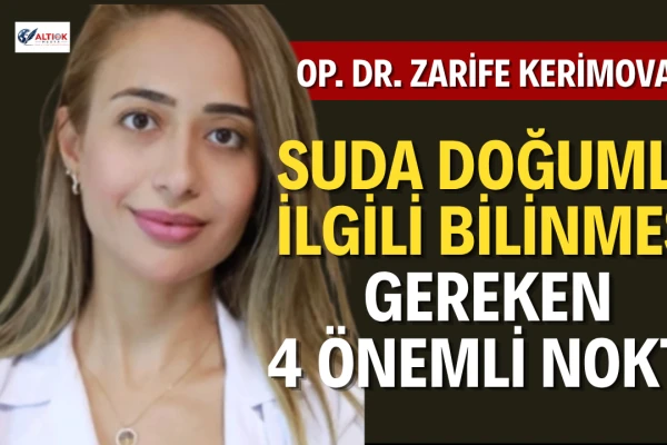 Suda Doğumla İlgili Bilinmesi Gereken 4 Önemli Nokta