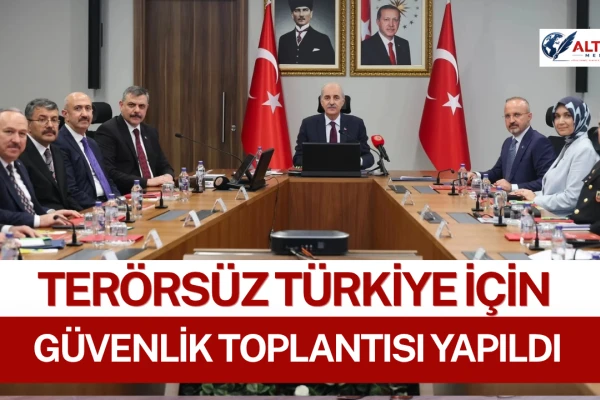 Terörsüz Türkiye İçin Yürütülecek Çalışmalar Ele Alındı