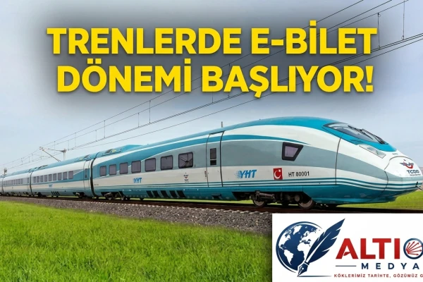 Trenlerde E-Bilet Dönemi Başlıyor!