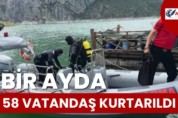 Umudun Adı JAK ve SAK! Bir Ayda 58 Vatandaş Kurtarıldı