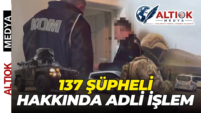 4 İlde Organize Suç Örgütlerine Operasyon!