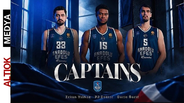 Anadolu Efes Yeni Kaptanlarını Duyurdu