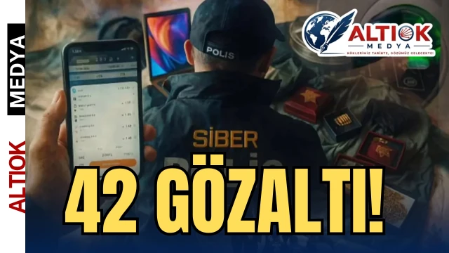 Antalya ve Kayseri’de 'Yeni Nesil Suç Örgütleri' Operasyonu: 42 Gözaltı!
