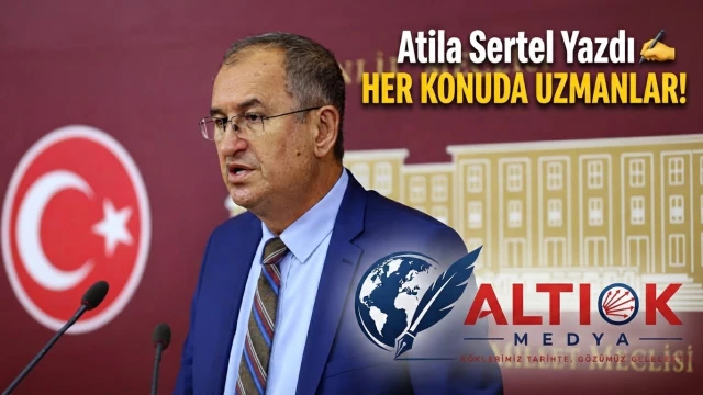 Atila Sertel Yazdı: Her Konuda Uzmanlar!
