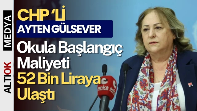 CHP’den Eğitim Masrafları Tepkisi!