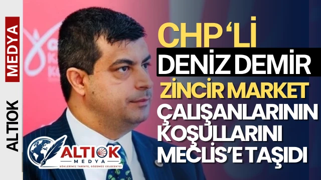 CHP'li Deniz Demir Zincir Market Çalışanlarının Koşullarını Meclis’e Taşıdı