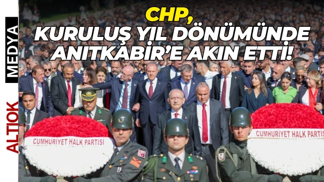 CHP’nin 103. Kuruluş Yıl Dönümünde Anıtkabir’de Anlamlı Tören
