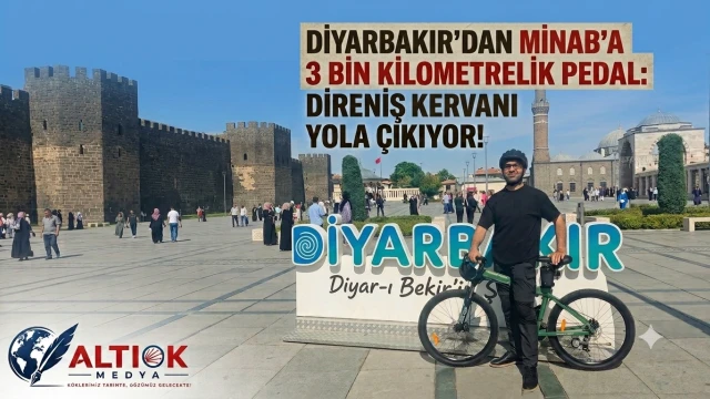 Diyarbakır'dan Minab'a 3 Bin Kilometrelik Pedal: Direniş Kervanı Yola Çıkıyor!