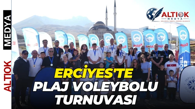 Erciyes'te Plaj Voleybolu Turnuvası